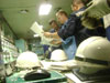 Inserve - Simon and Mike in the engine control room